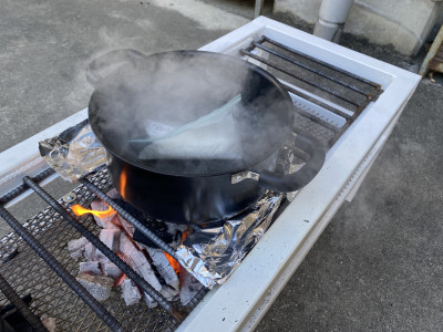 ①ポリ袋炊飯